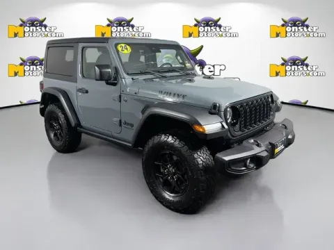 Another view of 2024 Jeep Wrangler Willys for sale in Michigan Center, MI at Monster Motors - Jackson, MI