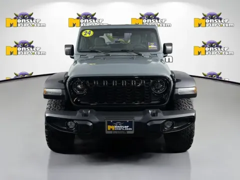 Photos of 2024 Jeep Wrangler Willys for sale in Michigan Center, MI at Monster Motors - Jackson, MI