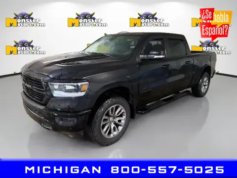 Black 2019 Ram 1500 Rebel for sale in Michigan Center, MI