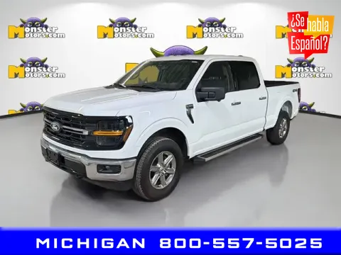 White 2024 Ford F-150 XLT for sale in Michigan Center, MI