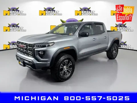 Gray 2024 GMC Canyon AT4 for sale in Michigan Center, MI