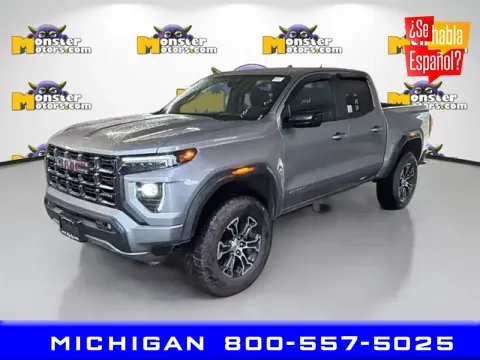 Gray 2024 GMC Canyon AT4 for sale in Michigan Center, MI