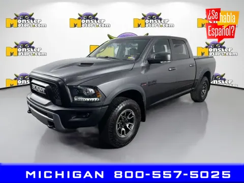 Gray 2016 Ram 1500 Rebel for sale in Michigan Center, MI