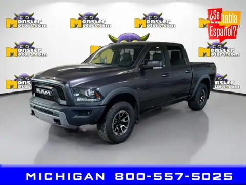 Gray 2016 Ram 1500 Rebel for sale in Michigan Center, MI