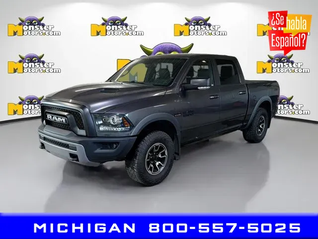 Gray 2016 Ram 1500 Rebel for sale in Michigan Center, MI