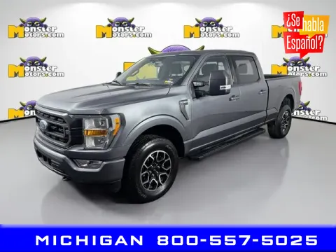 Gray 2022 Ford F-150 XLT for sale in Michigan Center, MI