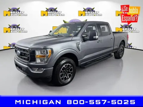 Gray 2022 Ford F-150 XLT for sale in Michigan Center, MI