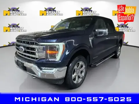 Blue 2023 Ford F-150 Lariat for sale in Michigan Center, MI