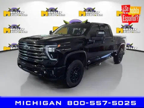 Black 2024 Chevrolet Silverado 3500HD High Country for sale in Michigan Center, MI