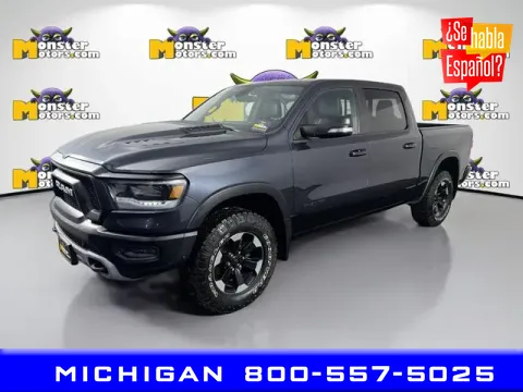 Blue 2020 Ram 1500 Rebel for sale in Michigan Center, MI
