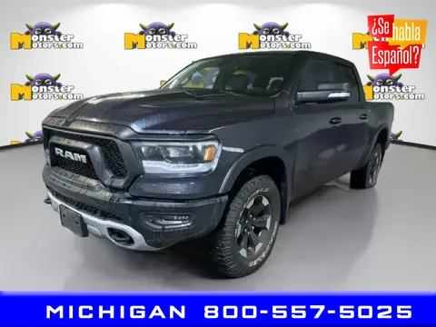 Blue 2020 Ram 1500 Rebel for sale in Michigan Center, MI