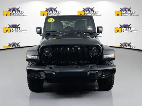 Photos of 2023 Jeep Wrangler Willys for sale in Michigan Center, MI at Monster Motors - Jackson, MI