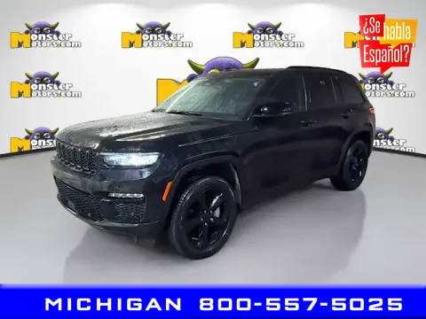 Black 2024 Jeep Grand Cherokee Limited for sale in Michigan Center, MI