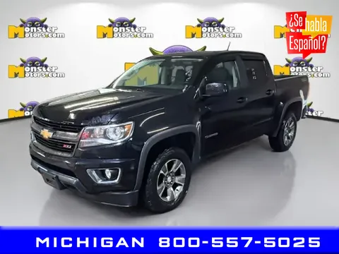 Black 2018 Chevrolet Colorado Z71 for sale in Michigan Center, MI
