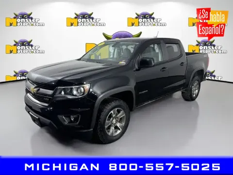 Black 2018 Chevrolet Colorado Z71 for sale in Michigan Center, MI