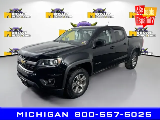 Black 2018 Chevrolet Colorado Z71 for sale in Michigan Center, MI