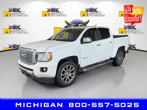 White 2018 GMC Canyon Denali for sale in Michigan Center, MI