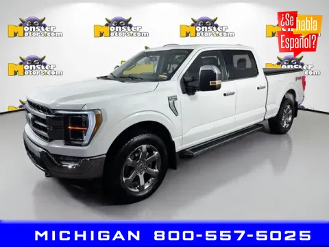 Blue 2021 Ford F-150 for sale in Michigan Center, MI