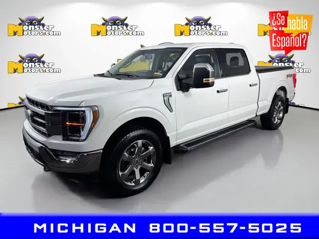 Blue 2021 Ford F-150 for sale in Michigan Center, MI
