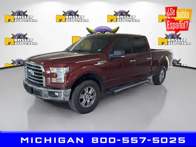 Blue 2017 Ford F-150 XLT for sale in Michigan Center, MI