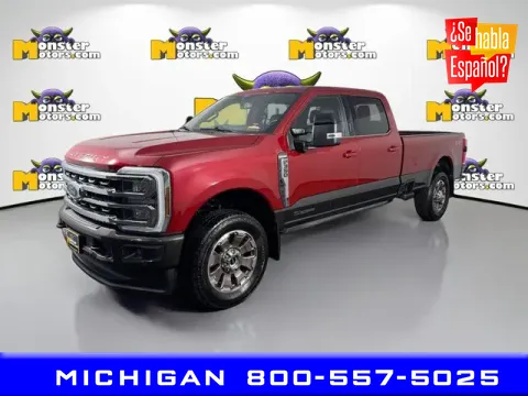 Gray 2024 Ford F-350SD King Ranch for sale in Michigan Center, MI