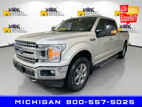 White 2018 Ford F-150 XLT for sale in Michigan Center, MI