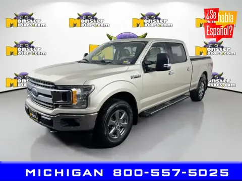 White 2018 Ford F-150 XLT for sale in Michigan Center, MI