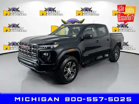 Black 2024 GMC Canyon AT4 for sale in Michigan Center, MI