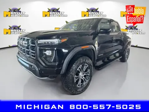Black 2024 GMC Canyon AT4 for sale in Michigan Center, MI