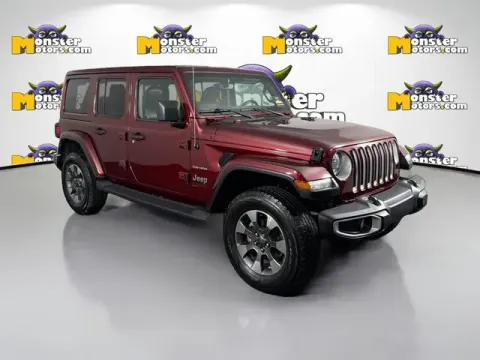 Another view of 2021 Jeep Wrangler Unlimited Sahara for sale in Michigan Center, MI at Monster Motors - Jackson, MI