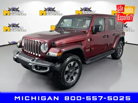 Unknown 2021 Jeep Wrangler Unlimited Sahara for sale in Michigan Center, MI