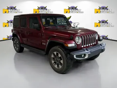Another view of 2021 Jeep Wrangler Unlimited Sahara for sale in Michigan Center, MI at Monster Motors - Jackson, MI