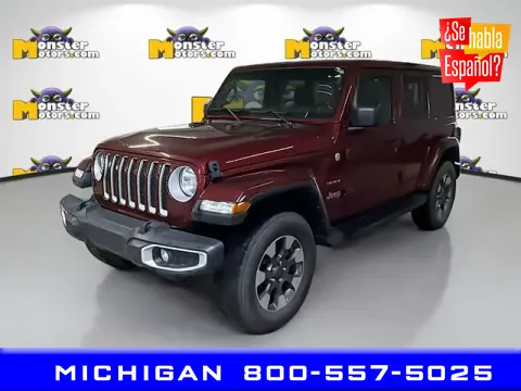 Unknown 2021 Jeep Wrangler Unlimited Sahara for sale in Michigan Center, MI