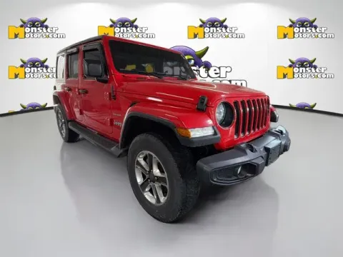 Another view of 2021 Jeep Wrangler Unlimited Sahara for sale in Michigan Center, MI at Monster Motors - Jackson, MI