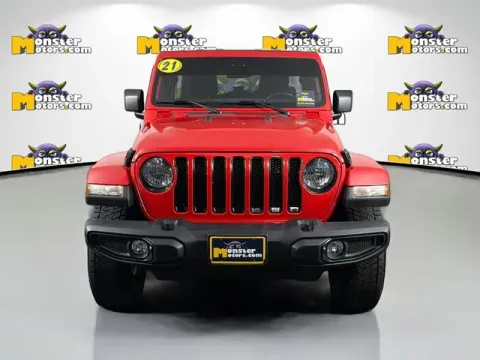 Photos of 2021 Jeep Wrangler Unlimited Sahara for sale in Michigan Center, MI at Monster Motors - Jackson, MI