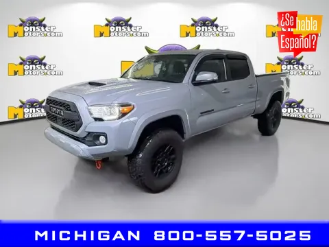 Green 2021 Toyota Tacoma TRD Sport for sale in Michigan Center, MI