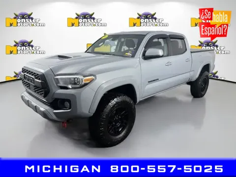 Green 2021 Toyota Tacoma TRD Sport for sale in Michigan Center, MI
