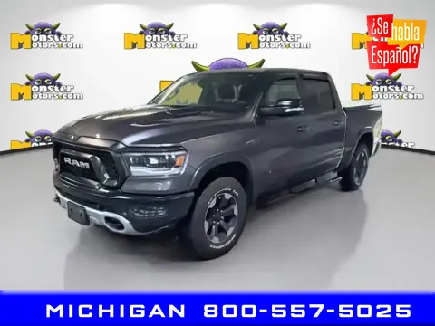 Gray 2019 Ram 1500 Rebel for sale in Michigan Center, MI