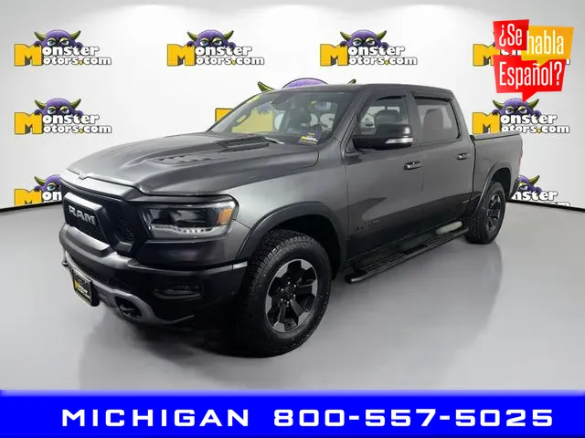 Gray 2019 Ram 1500 Rebel for sale in Michigan Center, MI