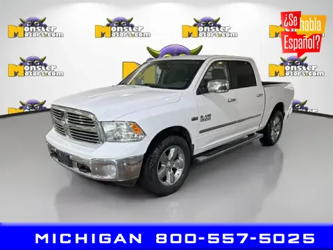 White 2017 Ram 1500 Big Horn for sale in Michigan Center, MI
