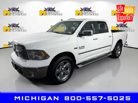 White 2017 Ram 1500 Big Horn for sale in Michigan Center, MI