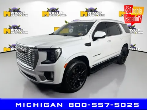 Blue 2023 GMC Yukon Denali for sale in Michigan Center, MI