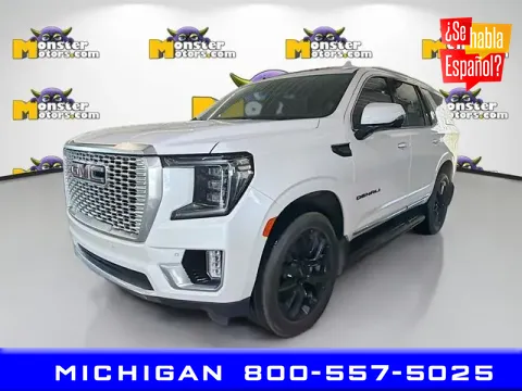 Blue 2023 GMC Yukon Denali for sale in Michigan Center, MI