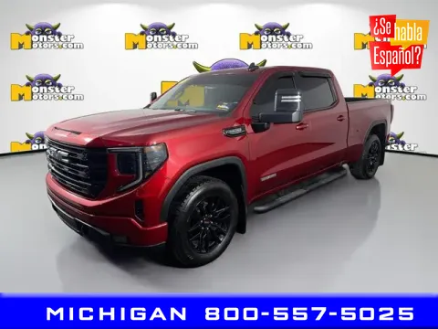 Red 2023 GMC Sierra 1500 Elevation for sale in Michigan Center, MI