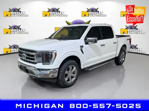 Gray 2022 Ford F-150 Lariat for sale in Michigan Center, MI