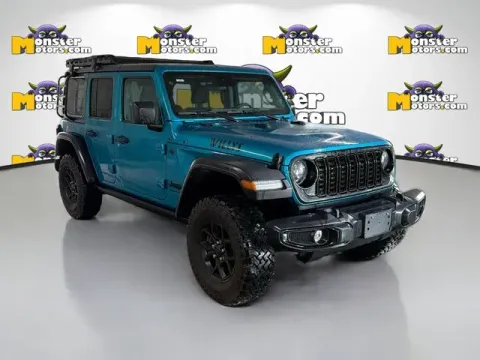 Another view of 2024 Jeep Wrangler Willys for sale in Michigan Center, MI at Monster Motors - Jackson, MI