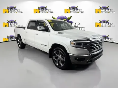 Another view of 2021 Ram 1500 Laramie Longhorn for sale in Michigan Center, MI at Monster Motors - Jackson, MI