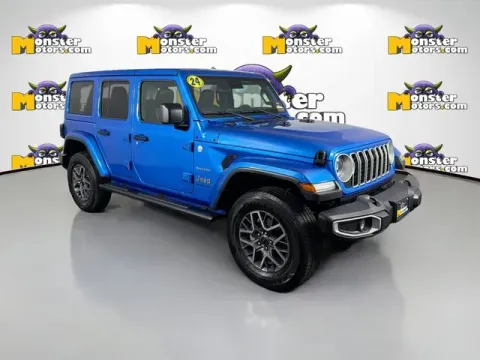 Another view of 2024 Jeep Wrangler Sahara for sale in Michigan Center, MI at Monster Motors - Jackson, MI