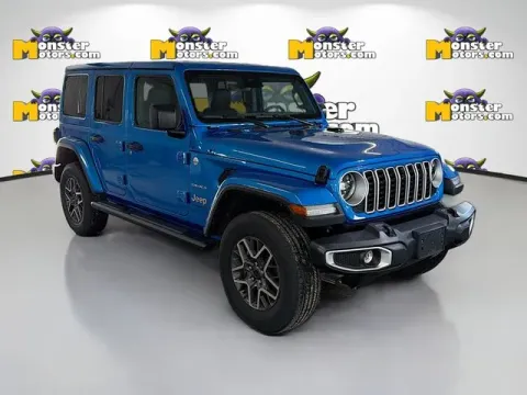 Another view of 2024 Jeep Wrangler Sahara for sale in Michigan Center, MI at Monster Motors - Jackson, MI