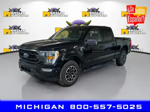 Black 2022 Ford F-150 XLT for sale in Michigan Center, MI